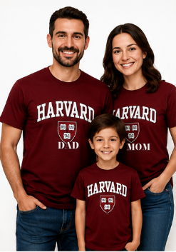 Harvard Family of Tee (Set of three)